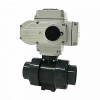 Кран шаровый Aquaviva с электроприводом PTFE/EPDM On-off type d32 AC24V