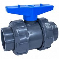 Кран шаровый d50*1-1/2" (уплотнение TPV, остальное EPDM) внутренняя резьба AQUAVIVA