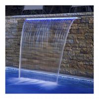 Стеновой водопад Aquaviva PB 600-150(L) с LED подсветкой (606х263х76 мм)1